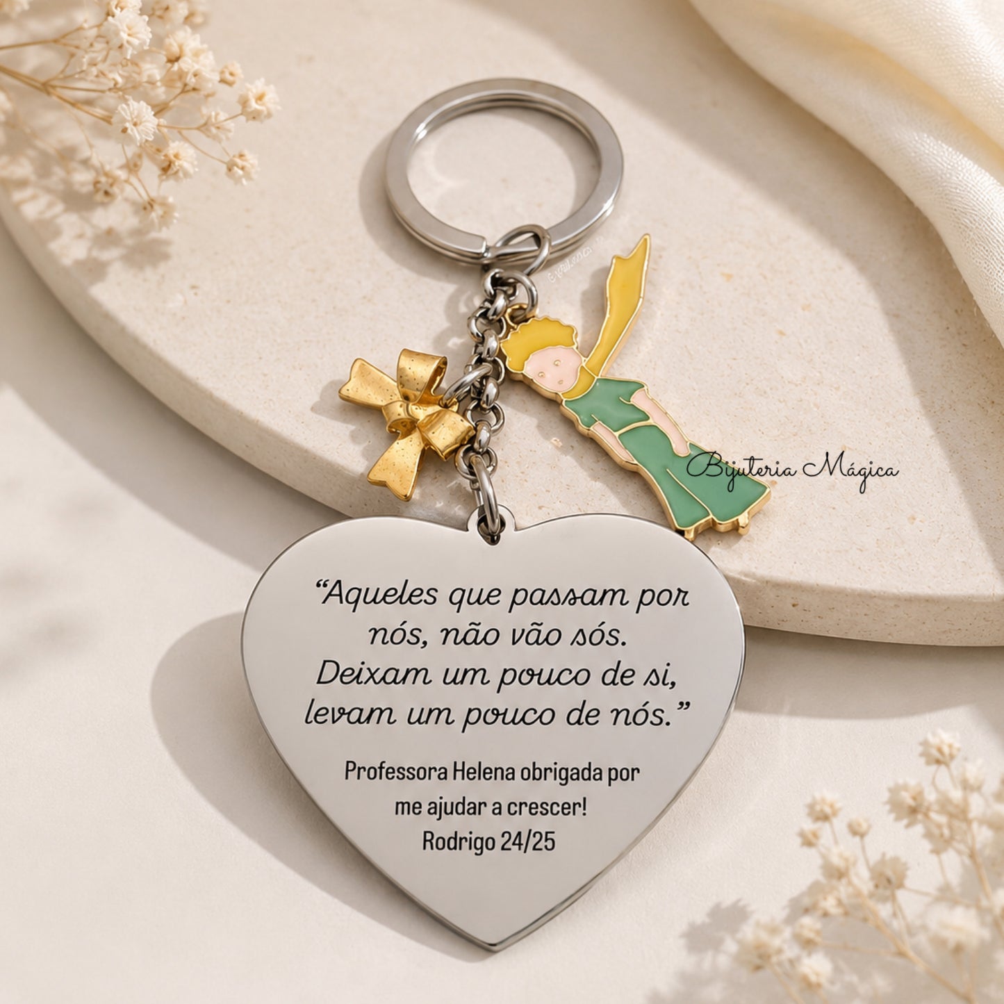 Porta-Chaves Pequeno Príncipe Personalizado