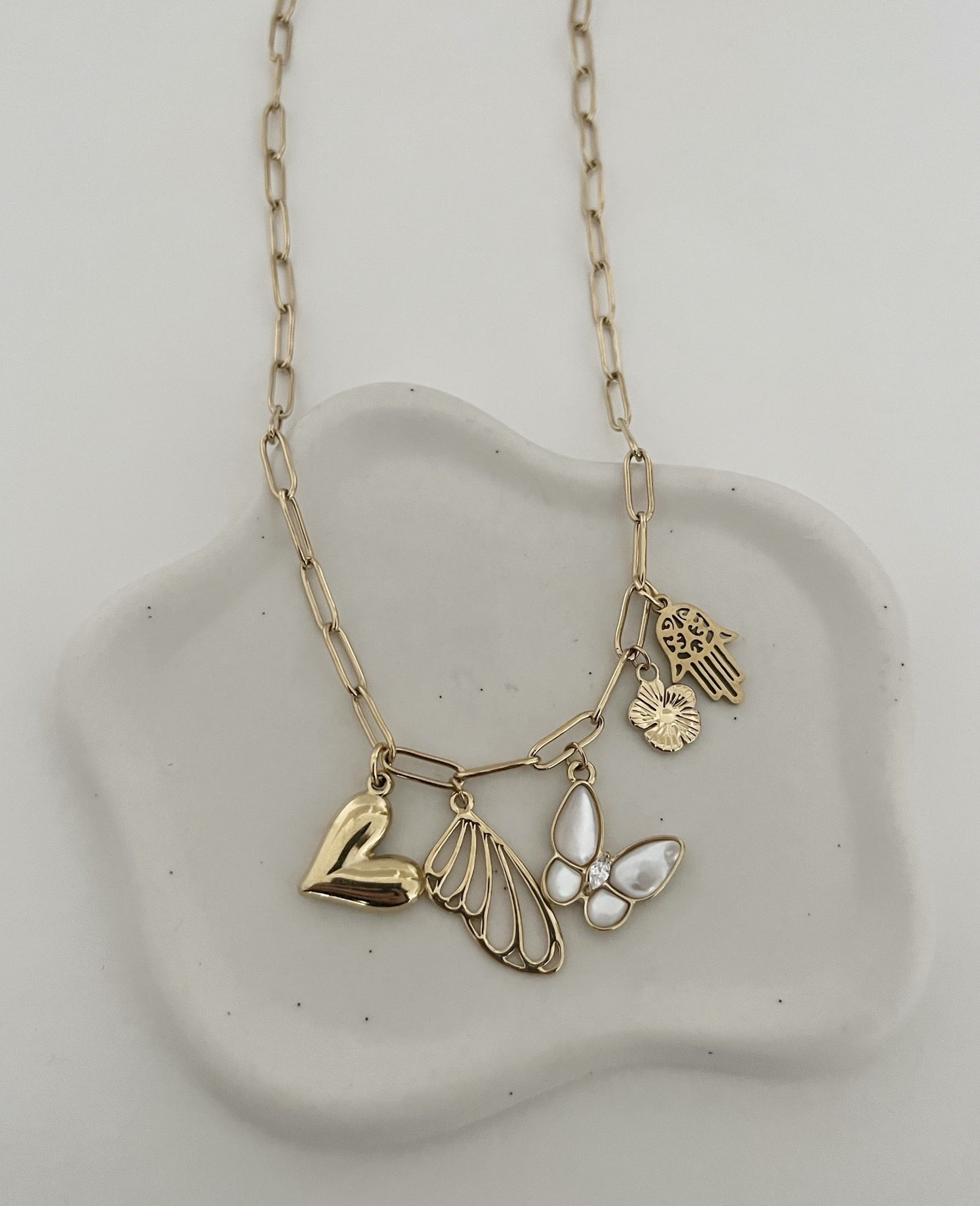 Golden Symbols Necklace
