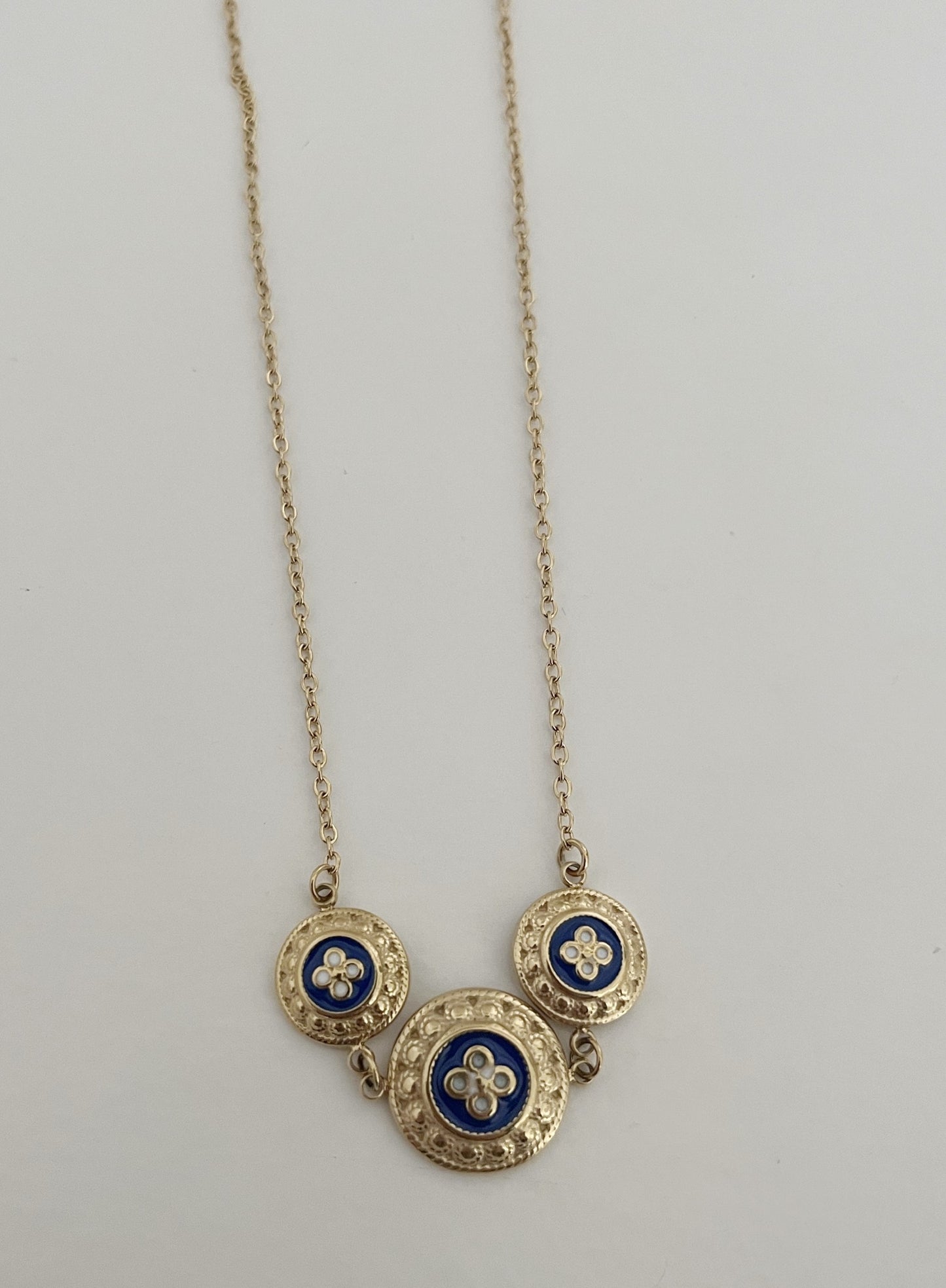 Colar Caramujo Azul