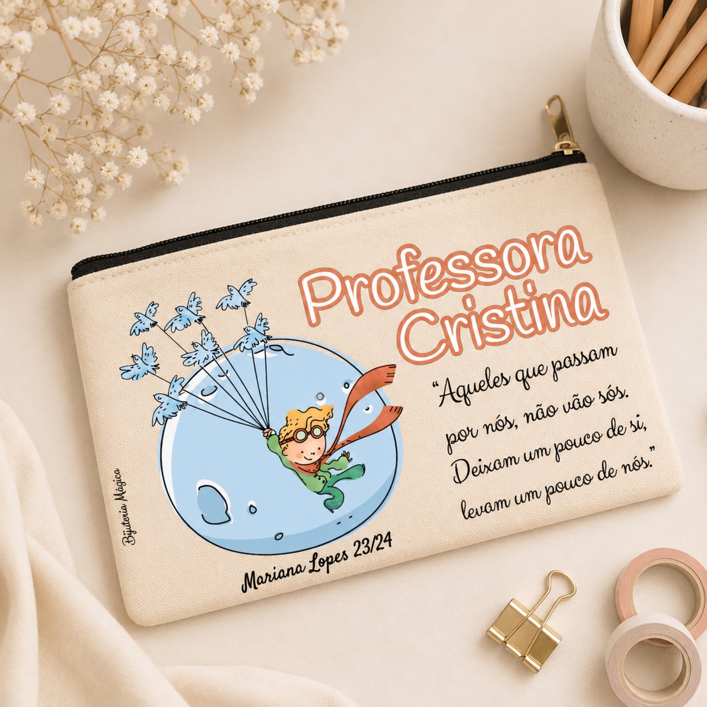 Estojo / Porta-Lápis Personalizado