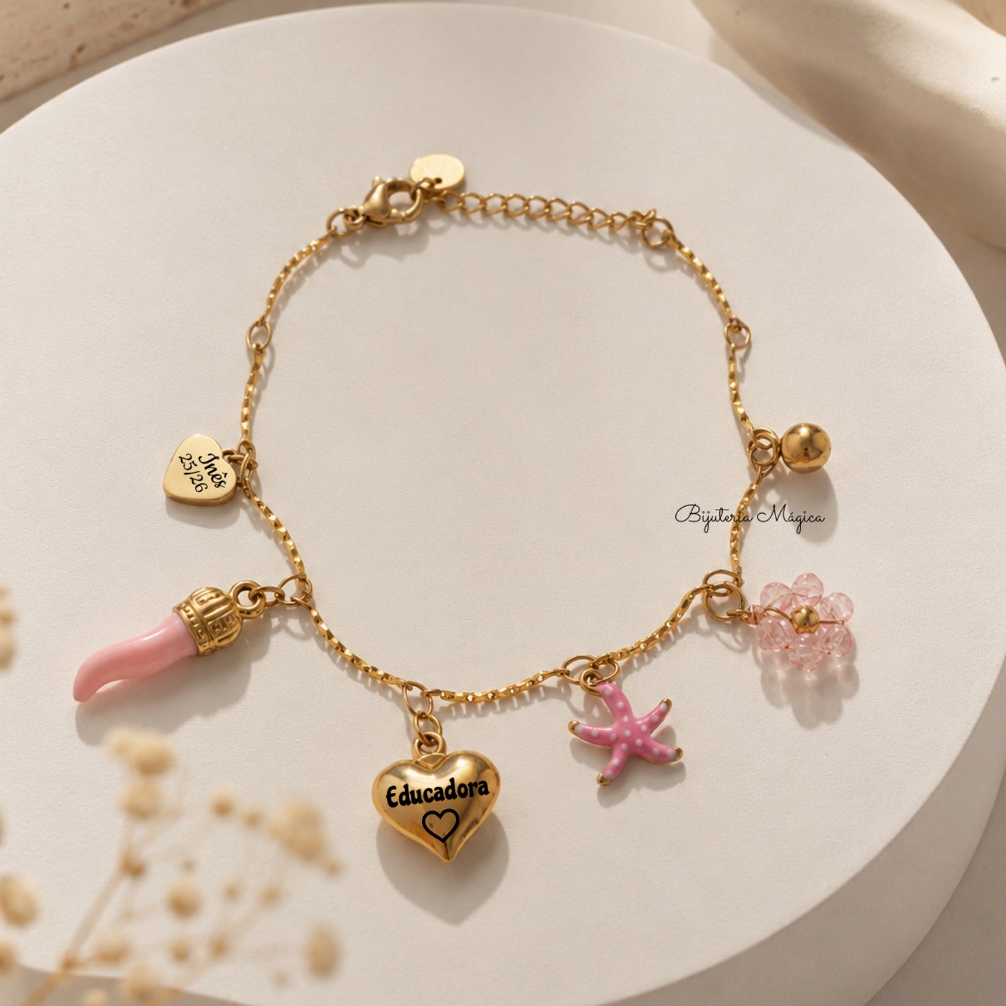 Pulseira Charm Personalizada