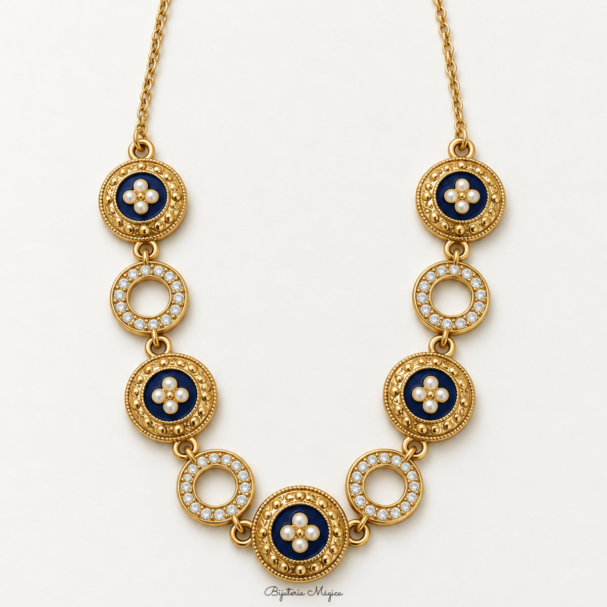 Colar Amélia Azul