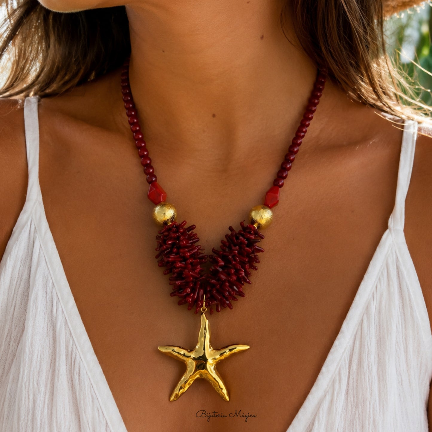Colar Estrela Coral