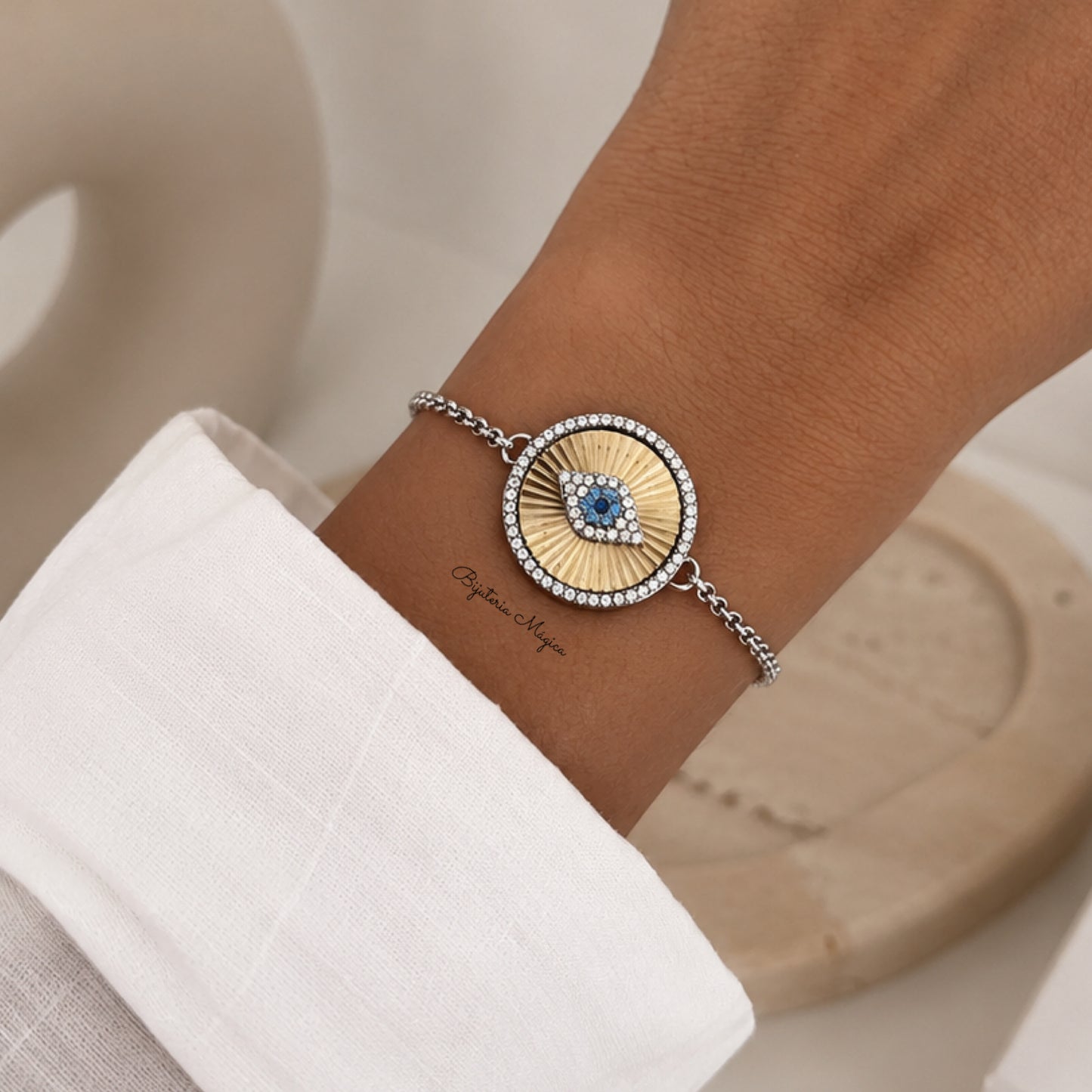 Pulseira Olho Protetor Radiante