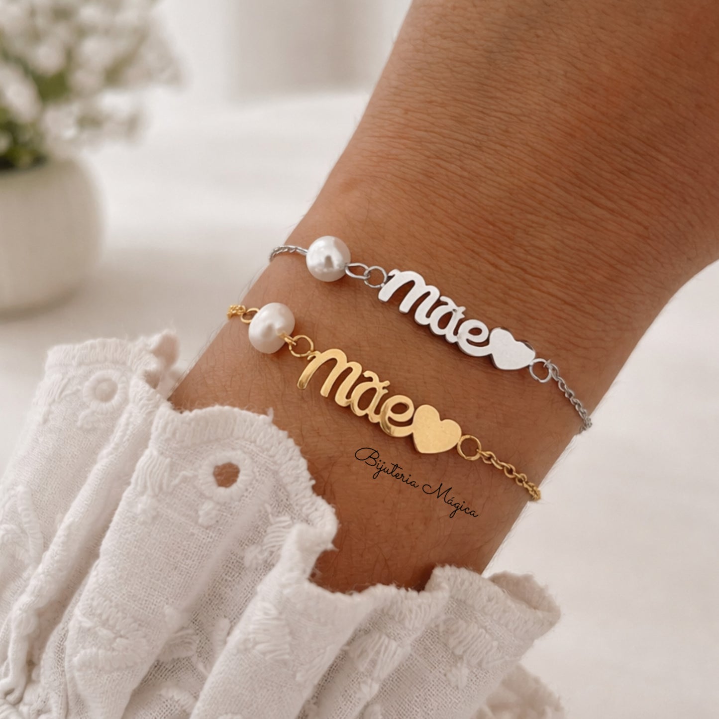 Pulseira Pérola Mãe