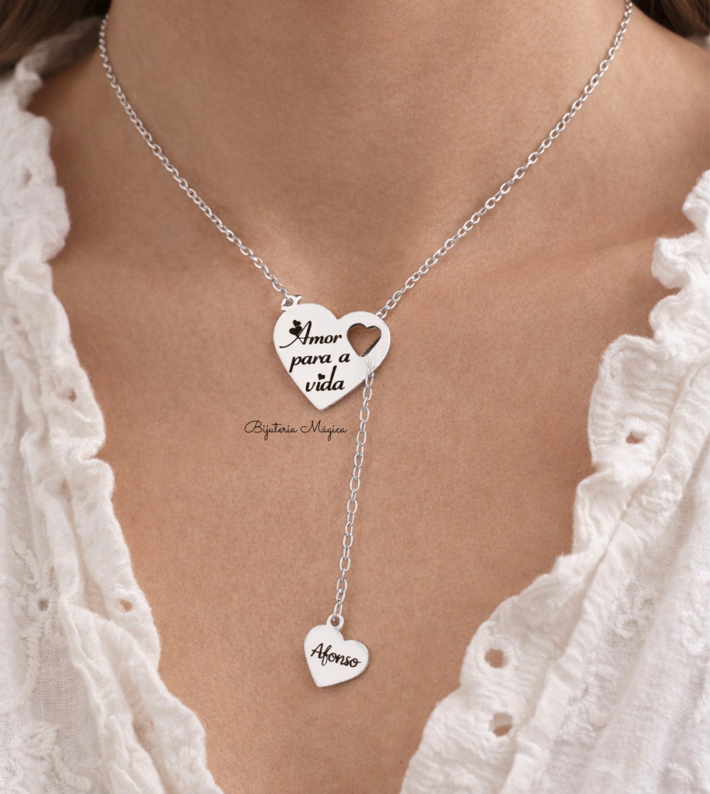 Colar Amor Para a Vida Personalizado