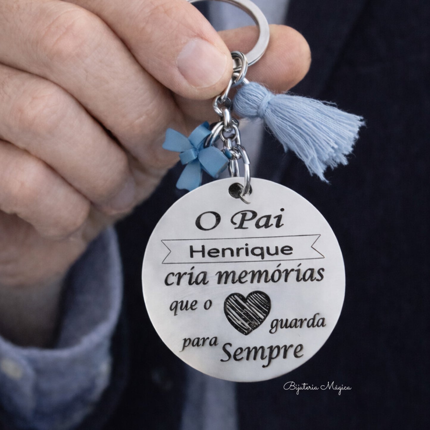 Memories Medal Keychain