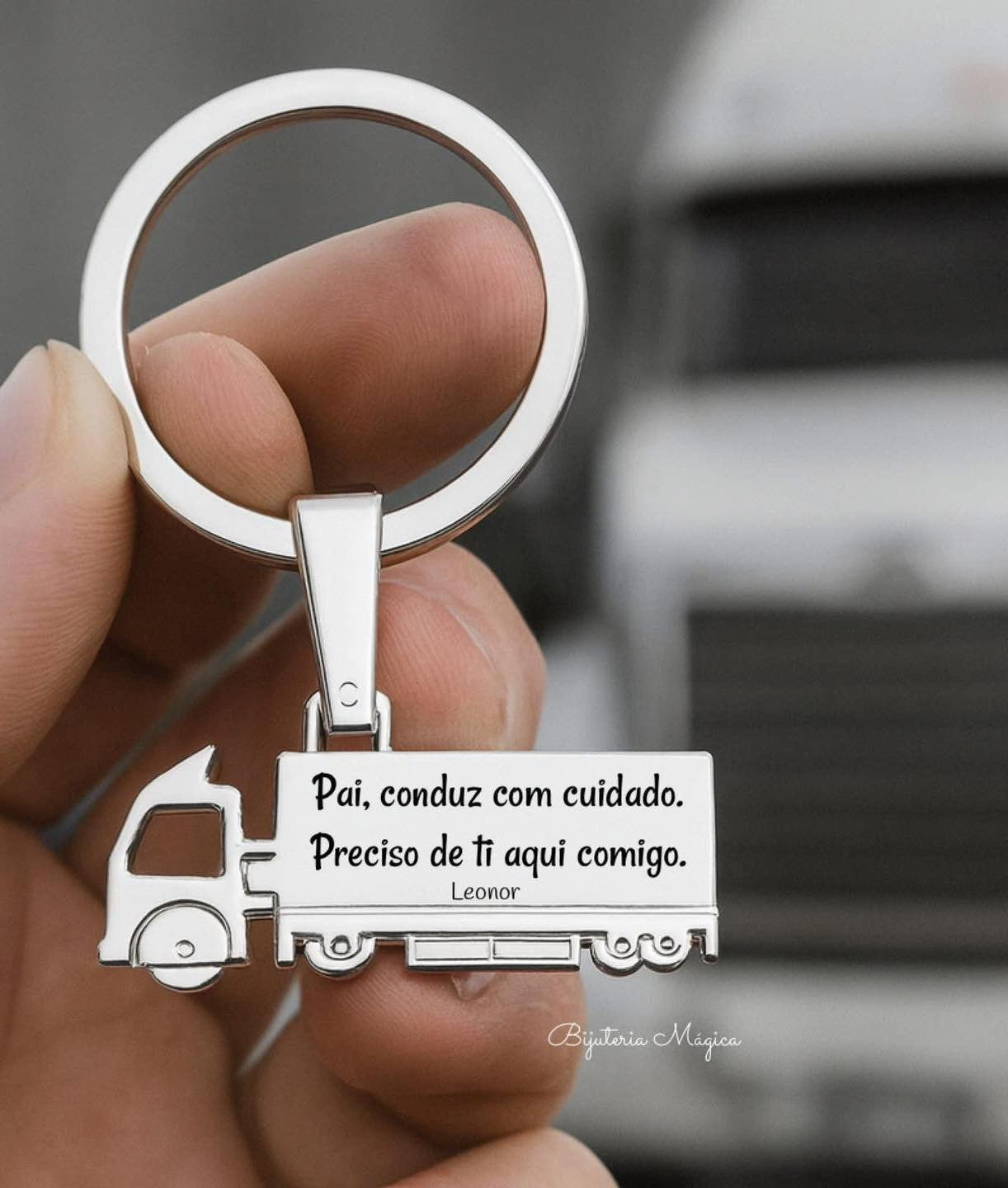 Porta-Chaves Camião Pai