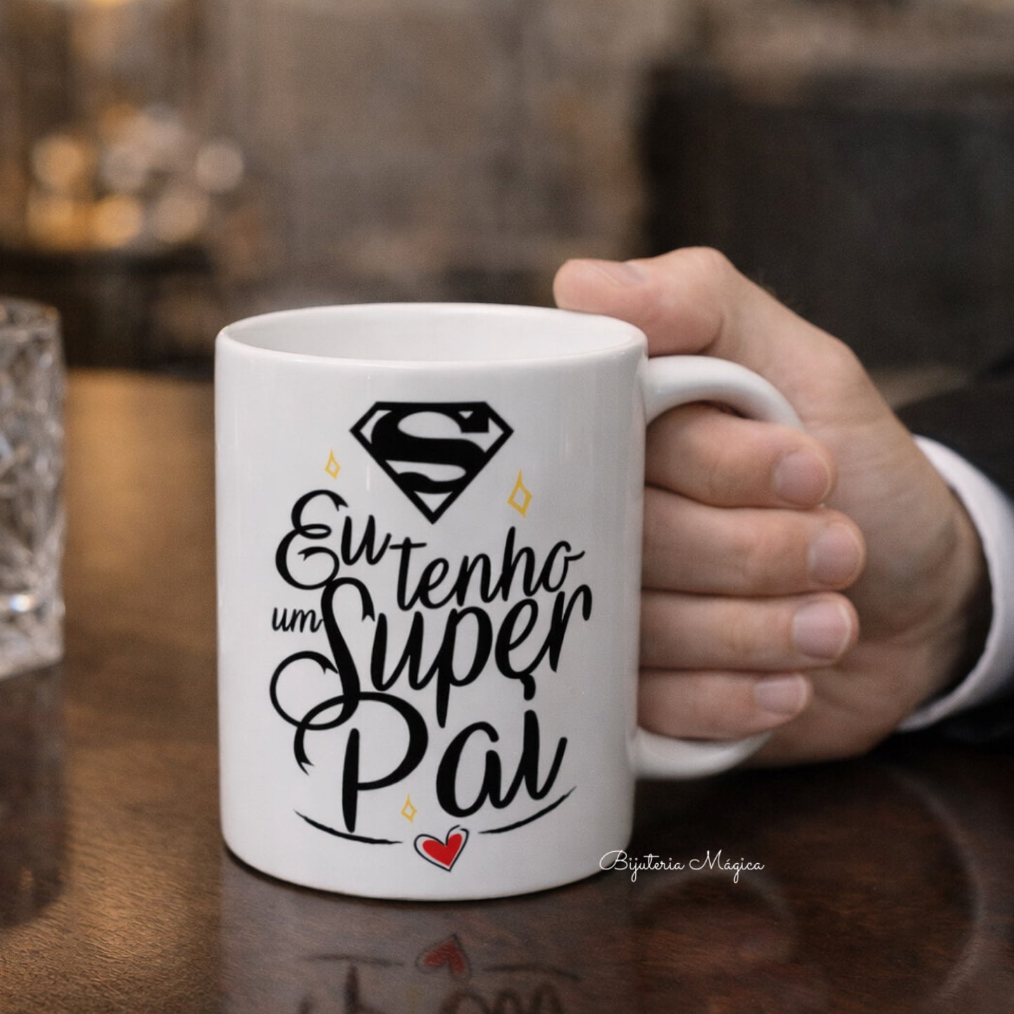 Caneca Eu Tenho um Super Pai