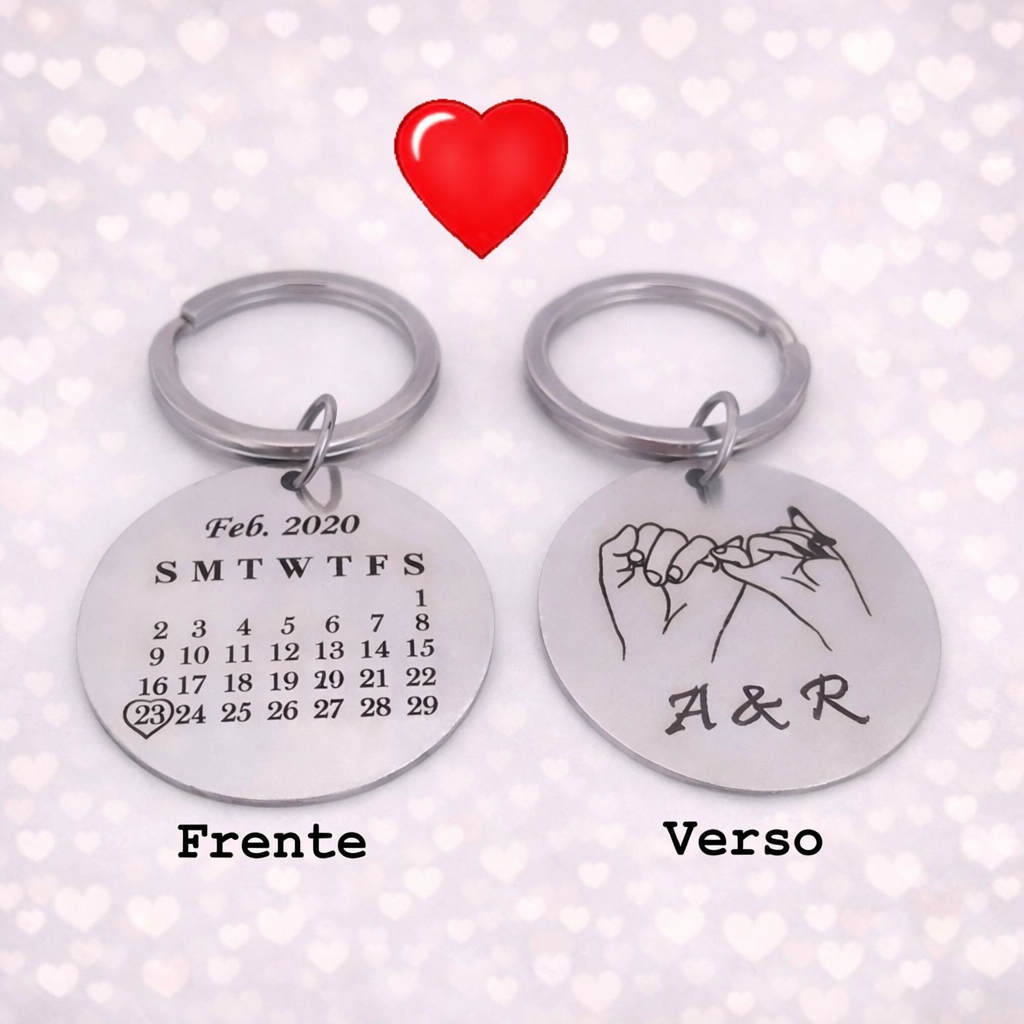 Love Date Keychain