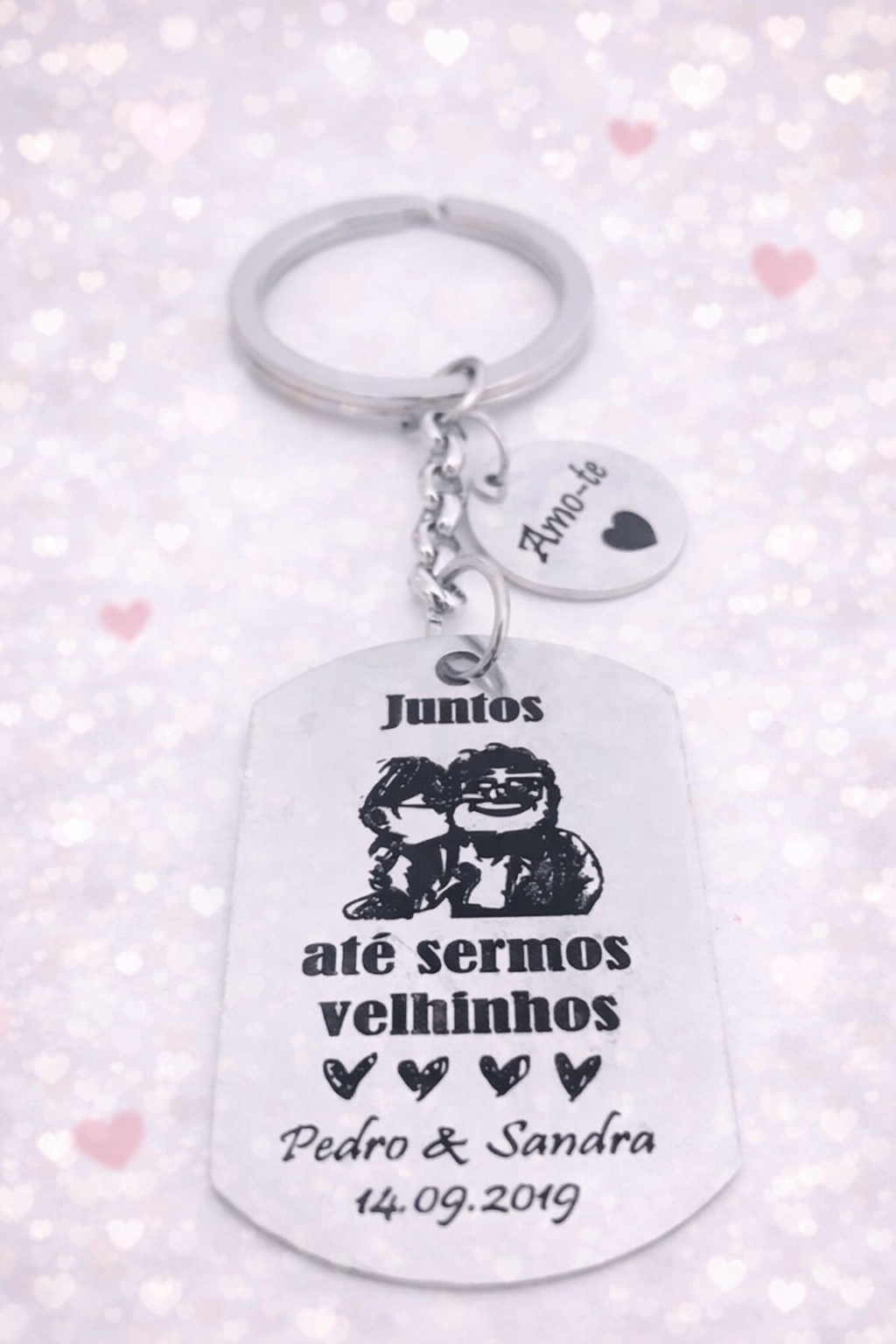 Porta-Chaves Juntos Para Sempre