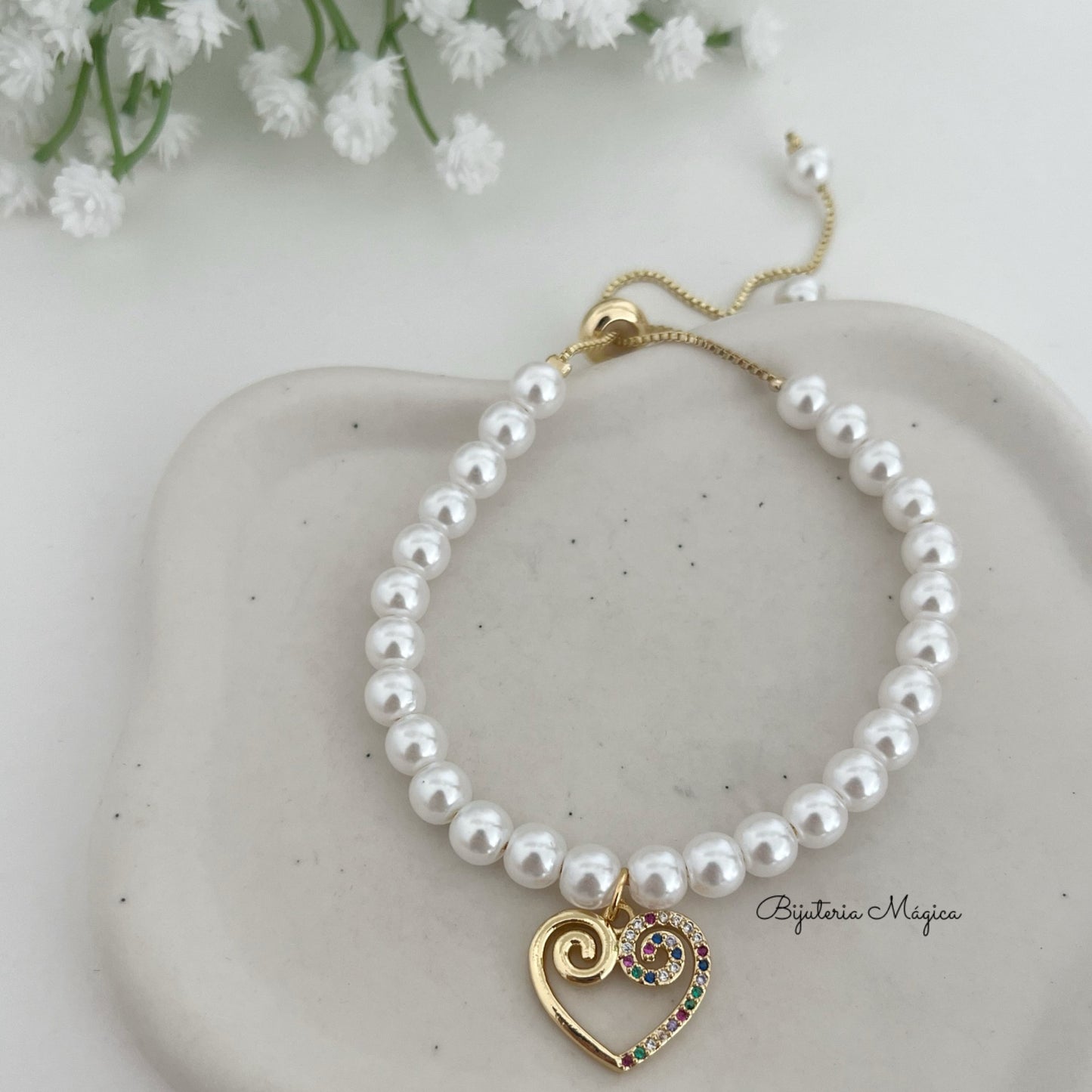 Pulseira Coração Encantado
