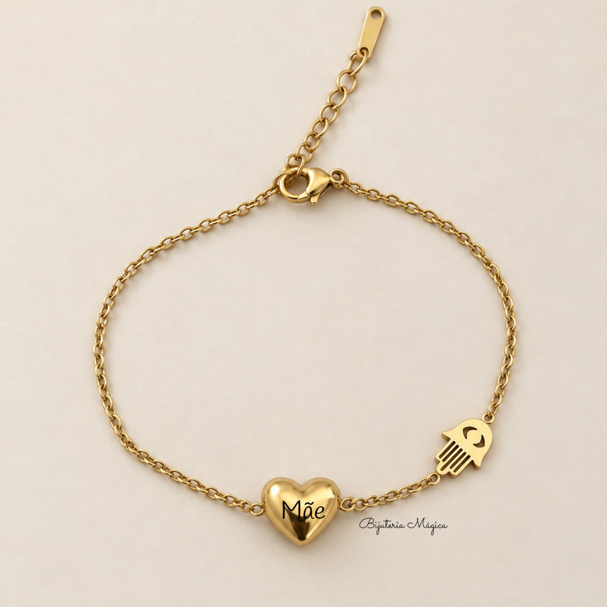 Pulseira Amor e Proteção Personalizada