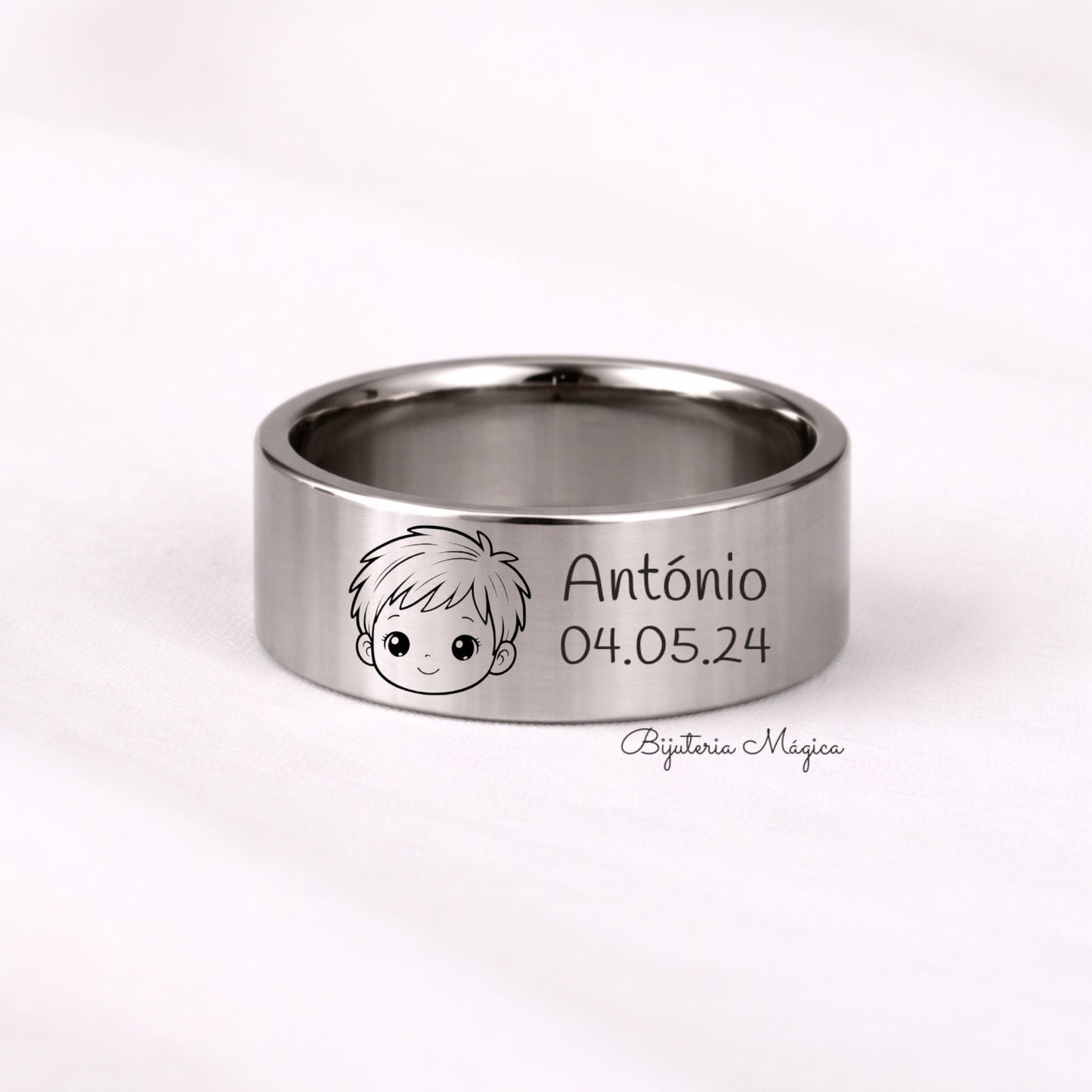 Aliança Personalizada Duo