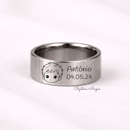 Aliança Personalizada Duo