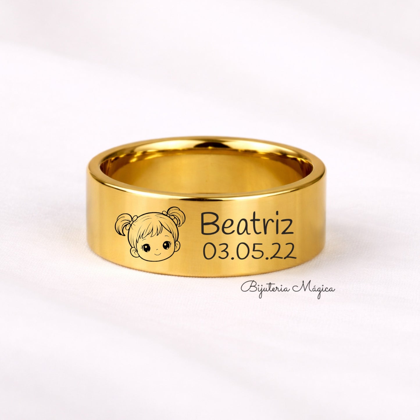 Aliança Personalizada Duo