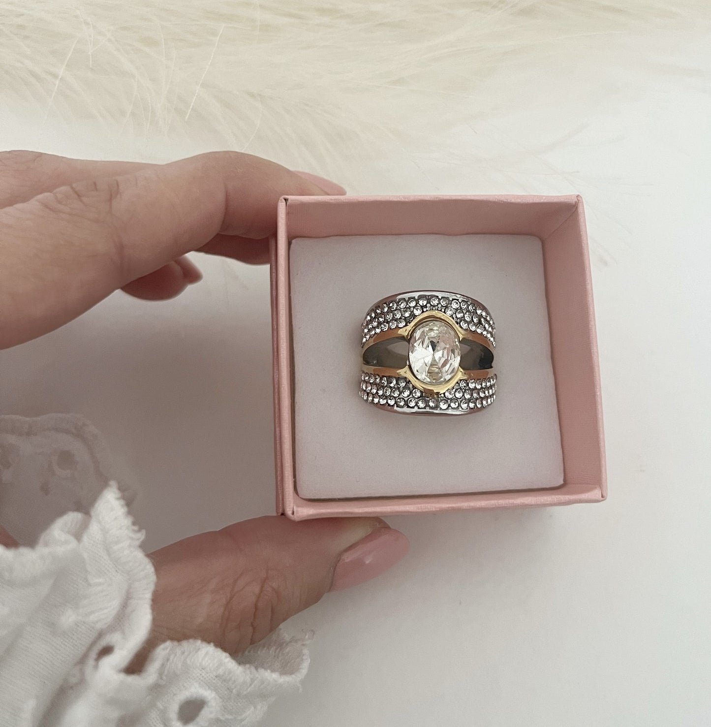 Shimmering Eclipse Ring