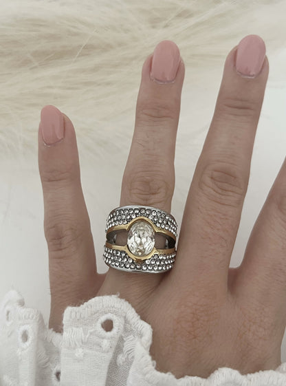 Shimmering Eclipse Ring