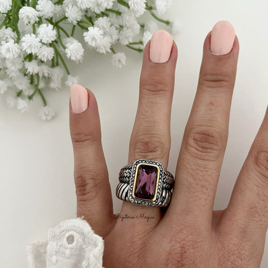 Anel Imperial Ametista