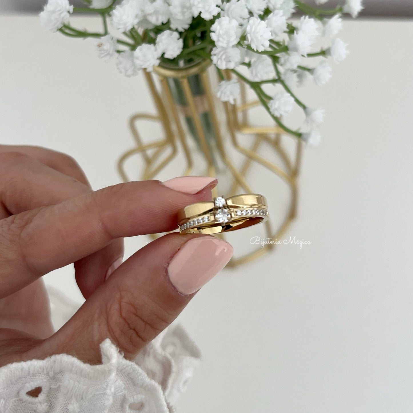 Anel Elegance Dourado