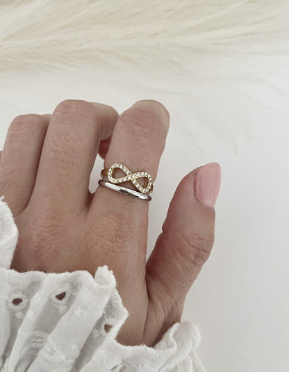 Infinity Shine Ring