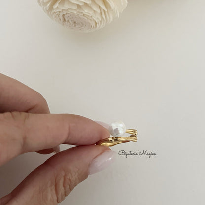 Anel Pérola Elegance