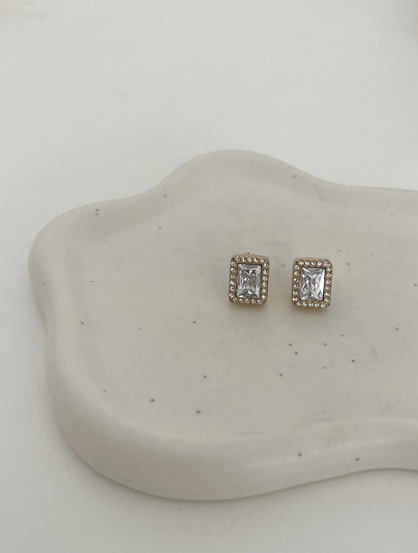 Aurora Rectangle Earrings