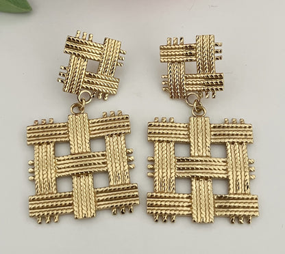 Brincos Aurea Weave