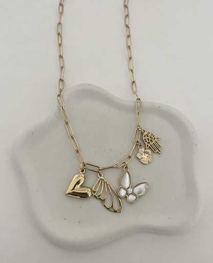 Golden Symbols Necklace