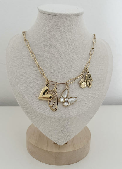 Golden Symbols Necklace