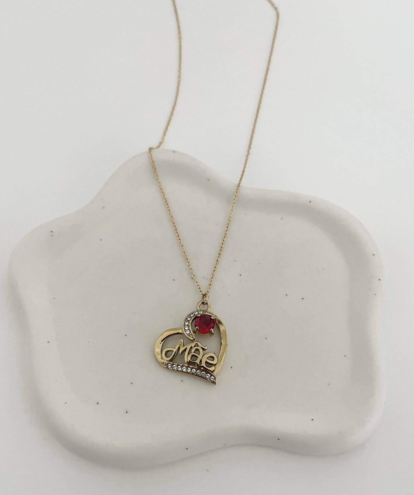 Mother's Love Ruby Necklace