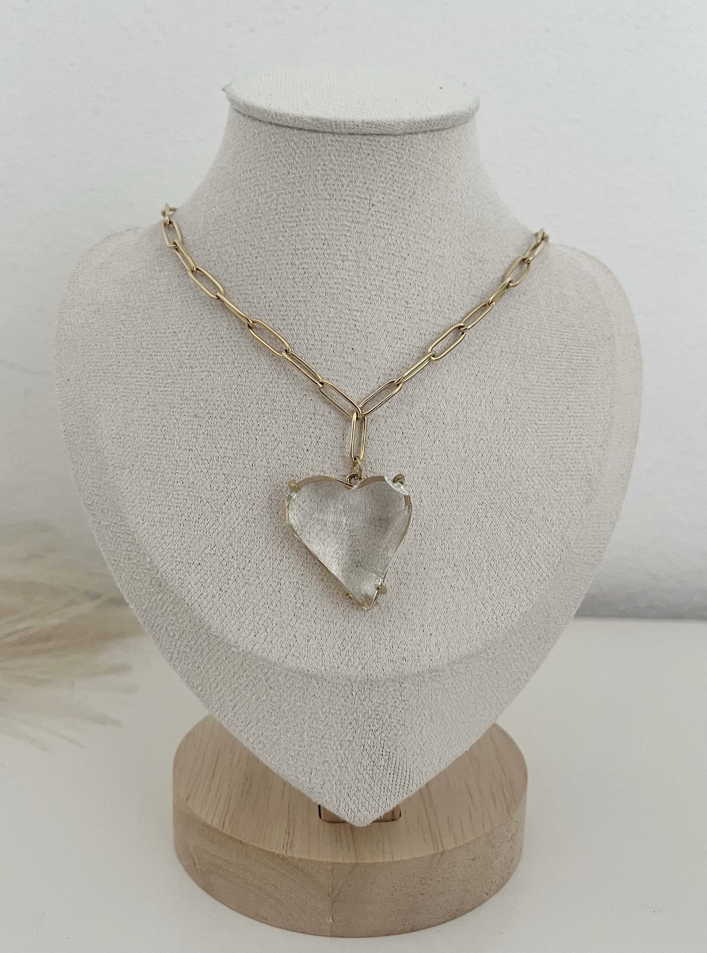 Crystal Heart Necklace