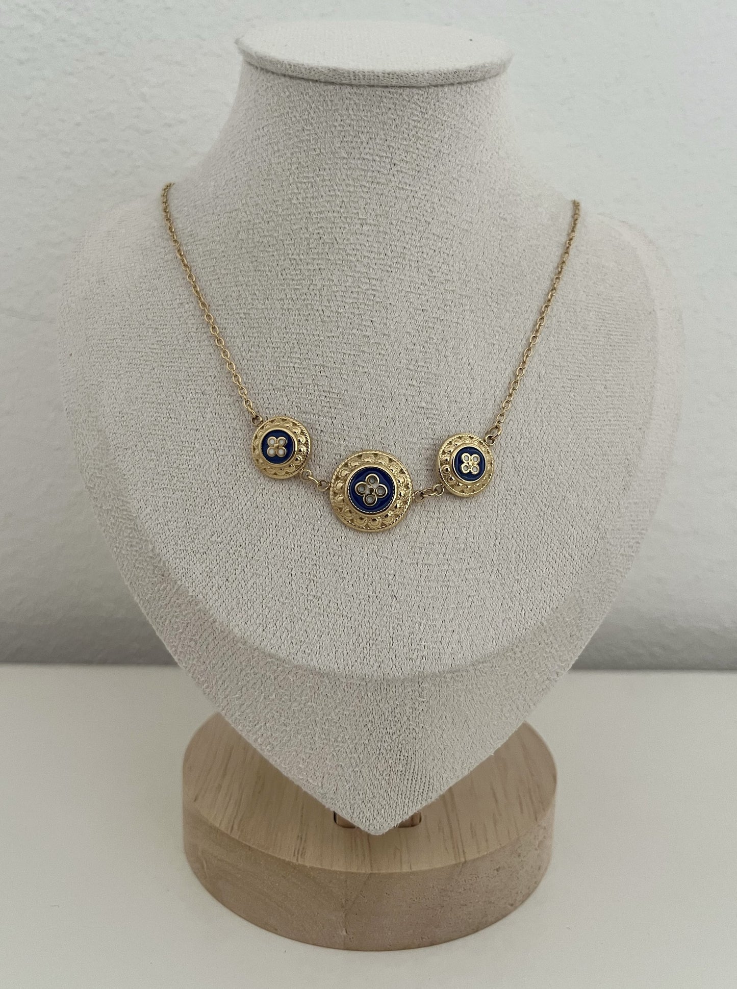 Colar Caramujo Azul
