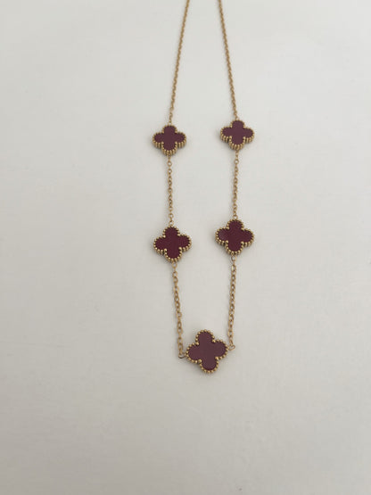 Colar Trevos Elegance