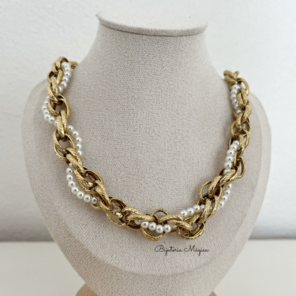 Colar Pearl Chain