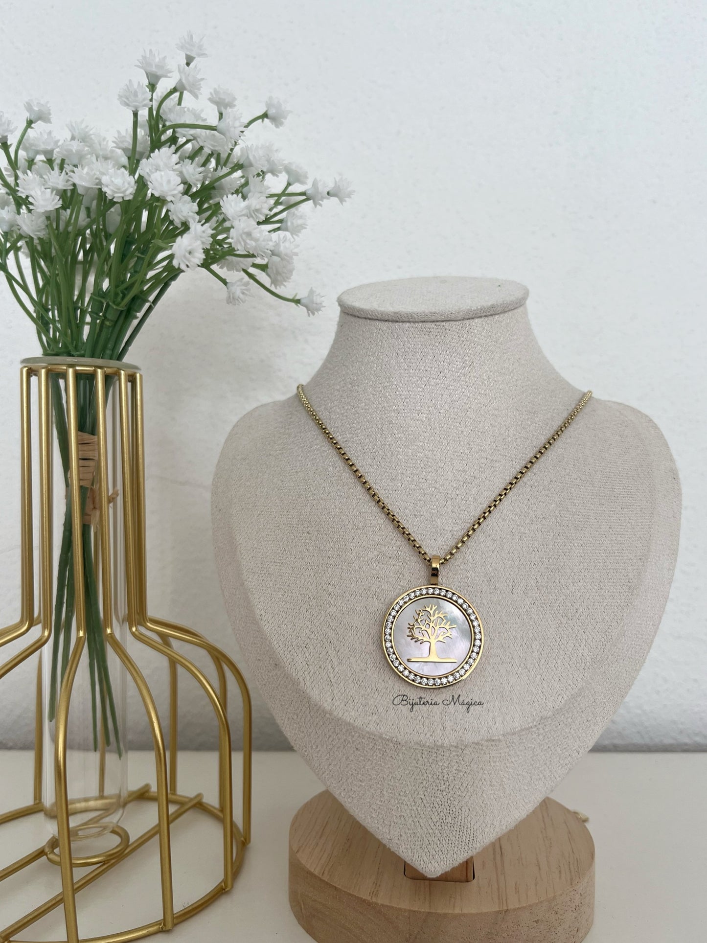 Eternal Life Steel Necklace