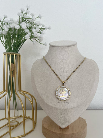 Eternal Life Steel Necklace