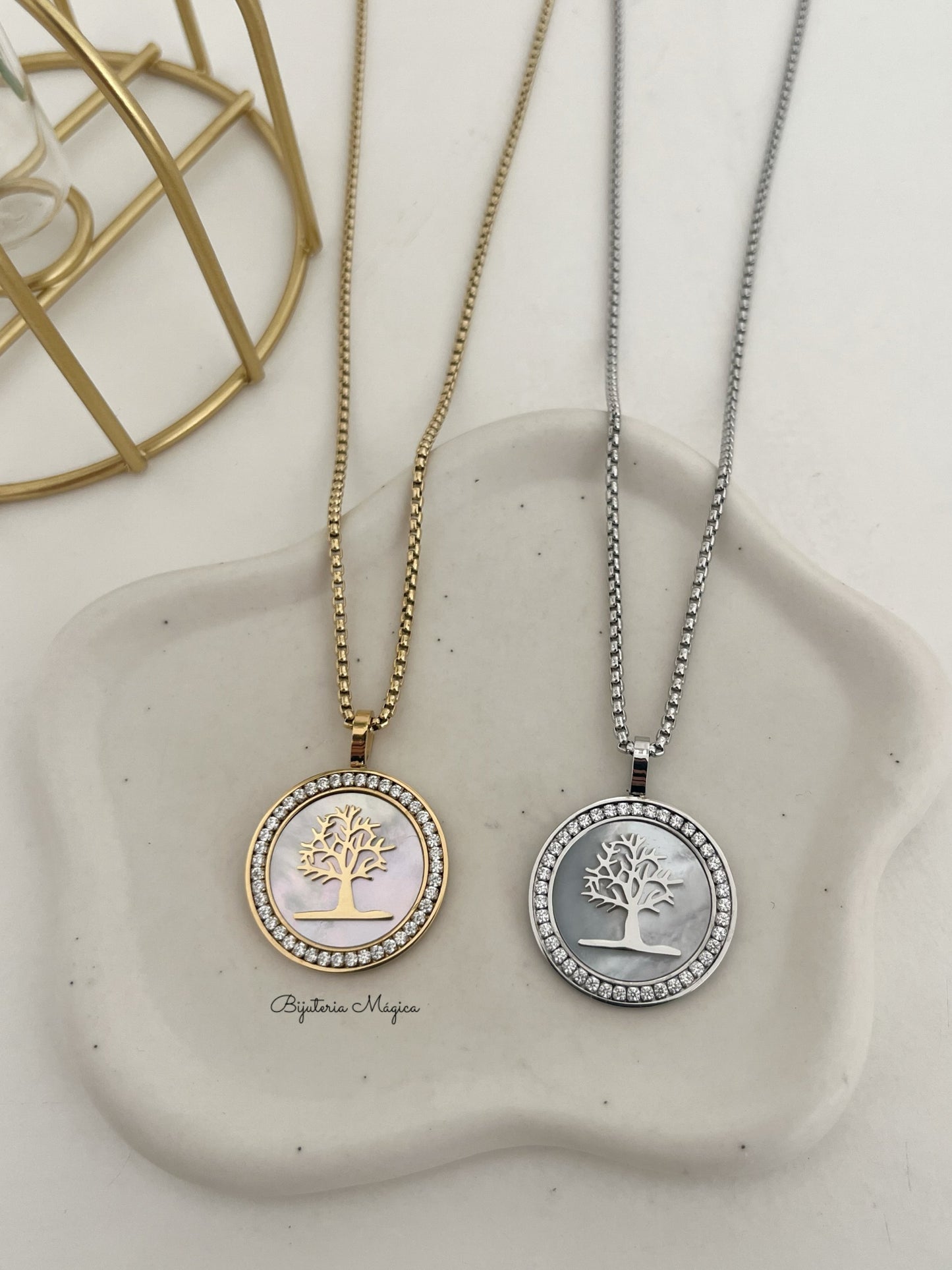 Eternal Life Steel Necklace