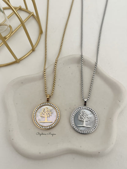 Eternal Life Steel Necklace