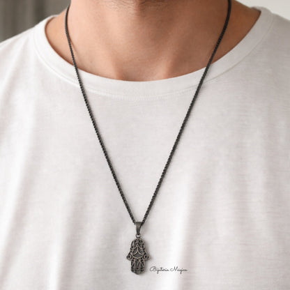 Colar Mão de Fátima Masculino