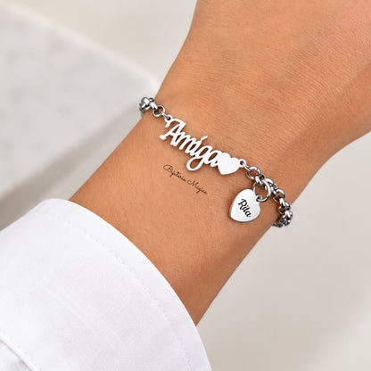 Pulseira Amiga Personalizada