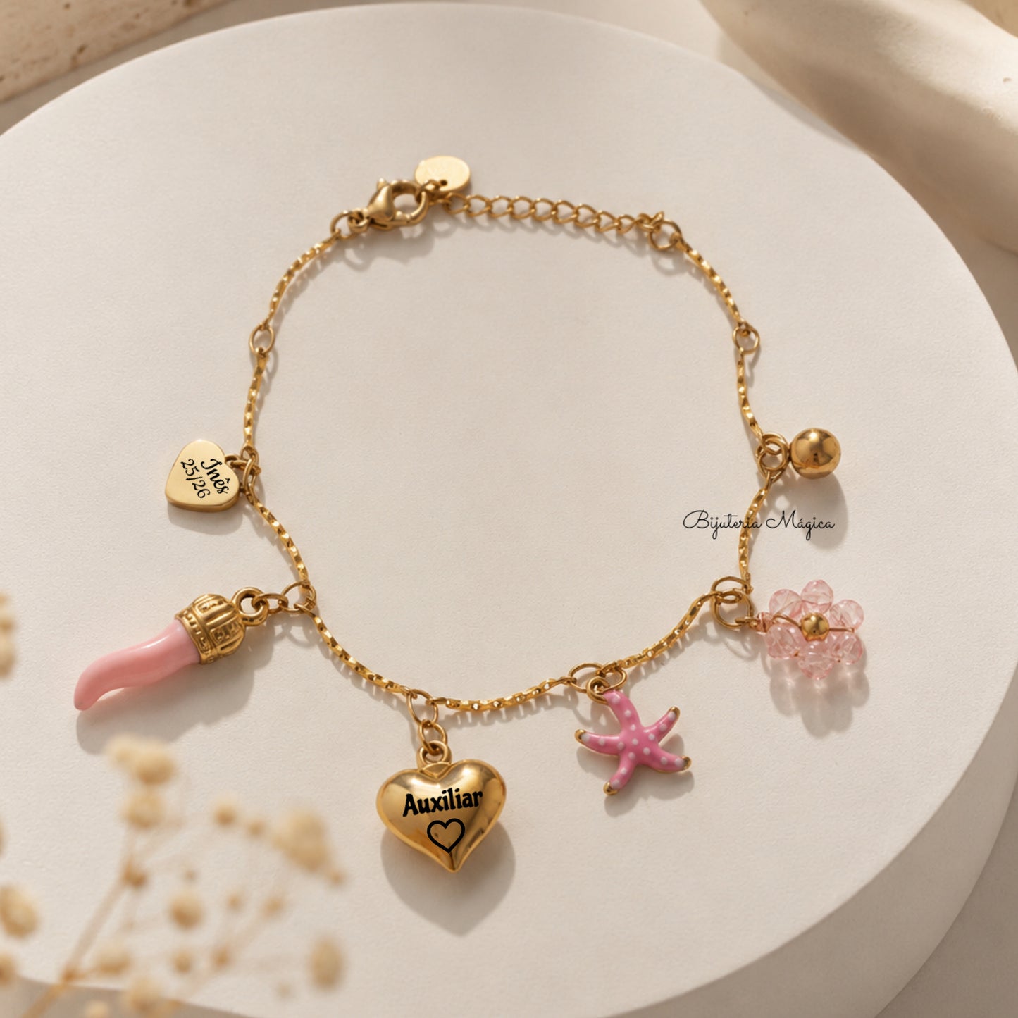 Pulseira Charm Personalizada