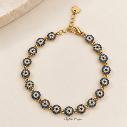 Pulseira Olho Turco Azul