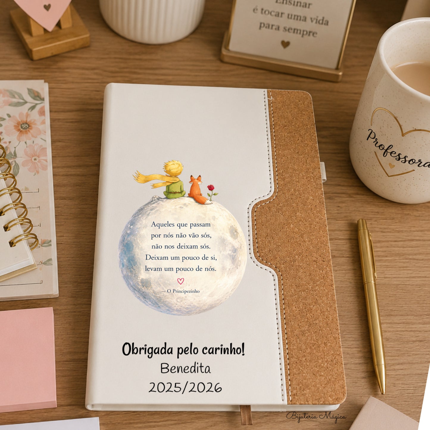 Bloco de Notas Principezinho Lua