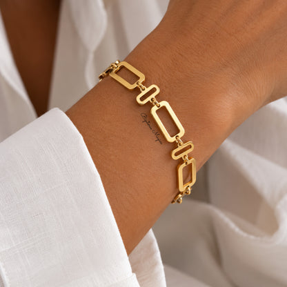Pulseira Elos Geométricos