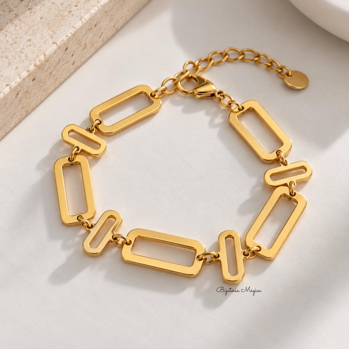 Pulseira Elos Geométricos