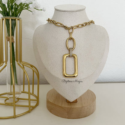 Colar Aura Elegance em Aço