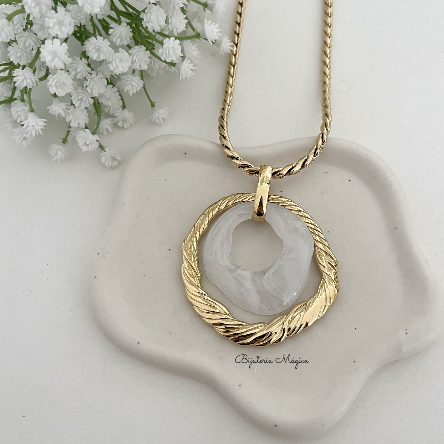 Colar Aura Elegance em Aço