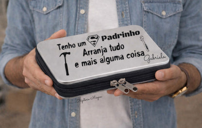 Kit de Ferramentas Personalizado Padrinho
