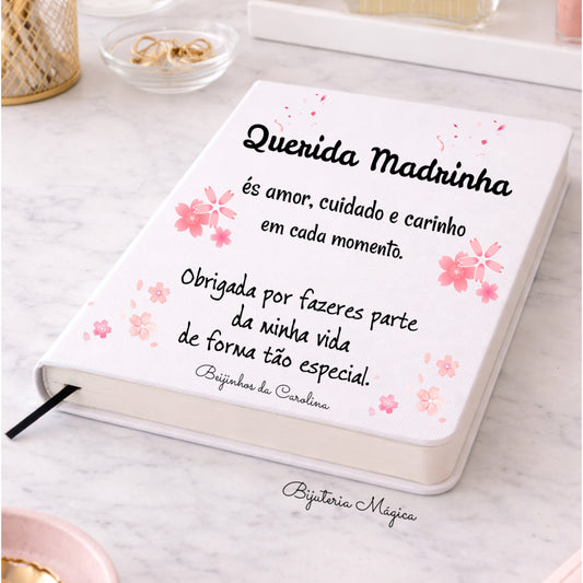 Bloco de Notas Personalizado “Querida Madrinha”